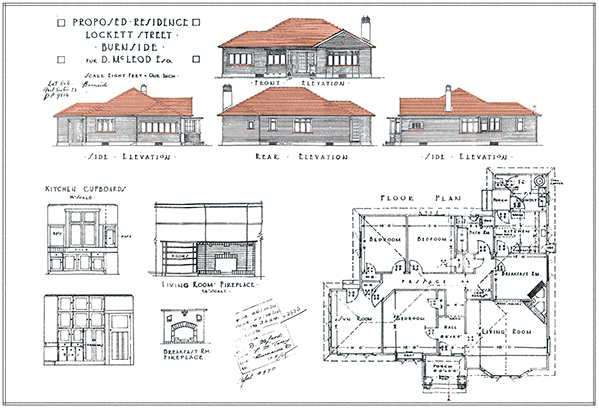 restoring photocopied house plans for framing